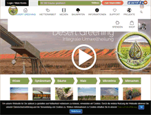 Tablet Screenshot of desert-greening.com